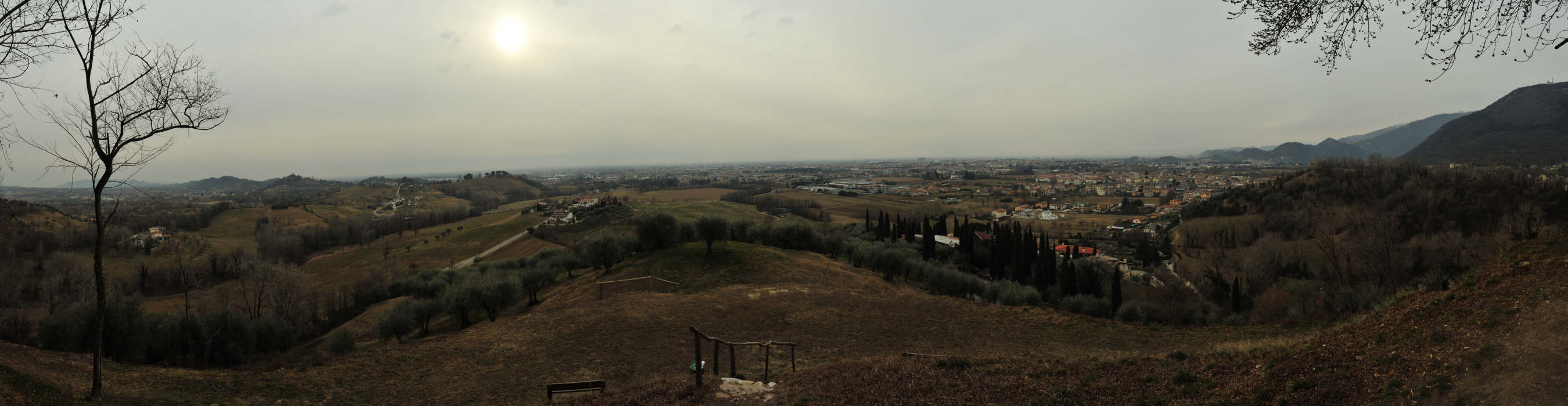 Romano Alto d'Ezzelino, Colle Dante - fotografia panoramica