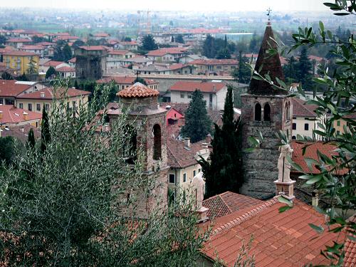 Marostica - sentiero dei Carmini al Castello Superiore