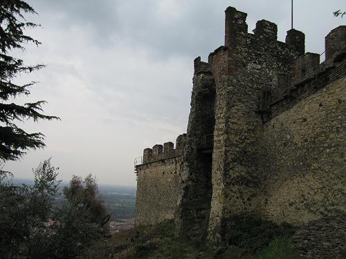 Marostica - sentiero dei Carmini al Castello Superiore