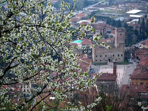 Marostica - sentiero dei Carmini al Castello Superiore