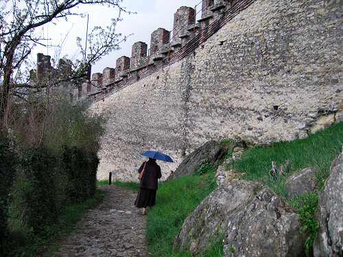 Marostica - sentiero dei Carmini al Castello Superiore