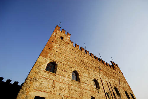 Marostica - Castello Inferiore e piazza scacchi