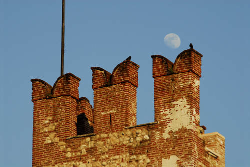 Marostica - Castello Inferiore e piazza scacchi