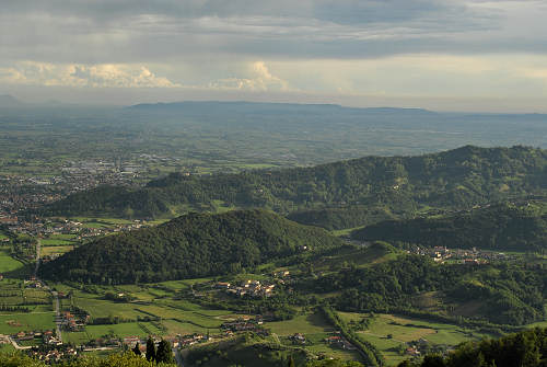 colline attorno a Marostica