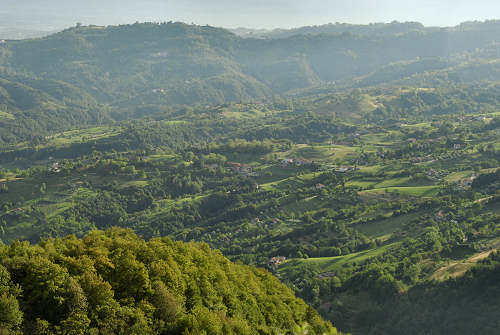 colline attorno a Marostica