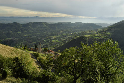 colline attorno a Marostica