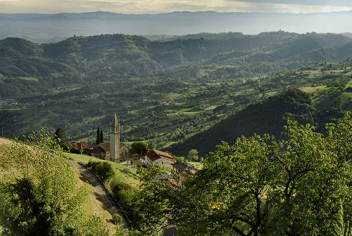 colline attorno a Marostica