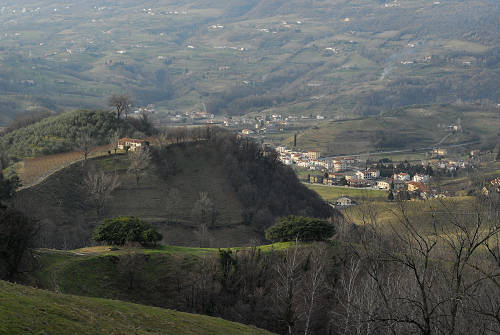 colline attorno a Marostica