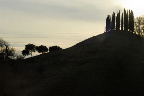 colline attorno a Marostica