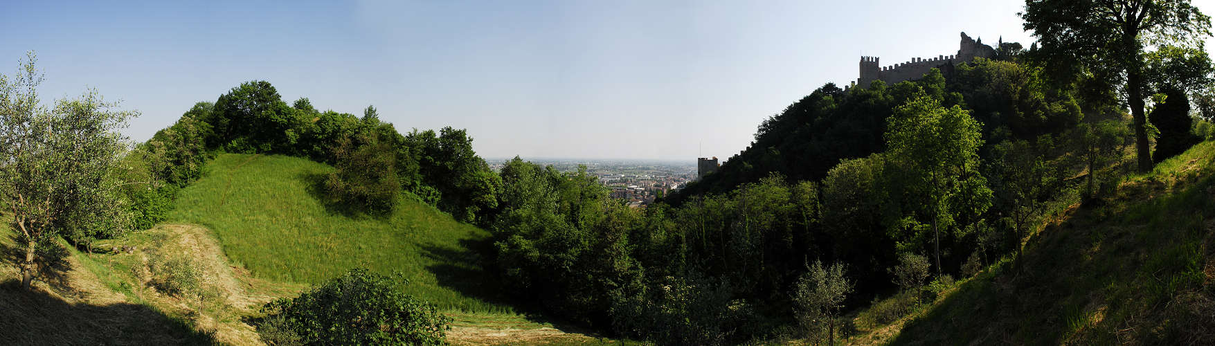 Castello Superiore di Marostica dal Colle Pauso