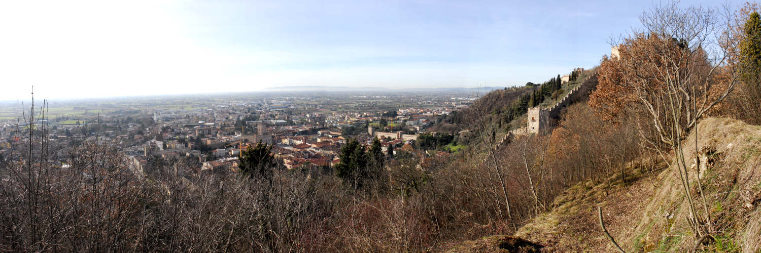 Castello Superiore di Marostica dal Colle Pauso