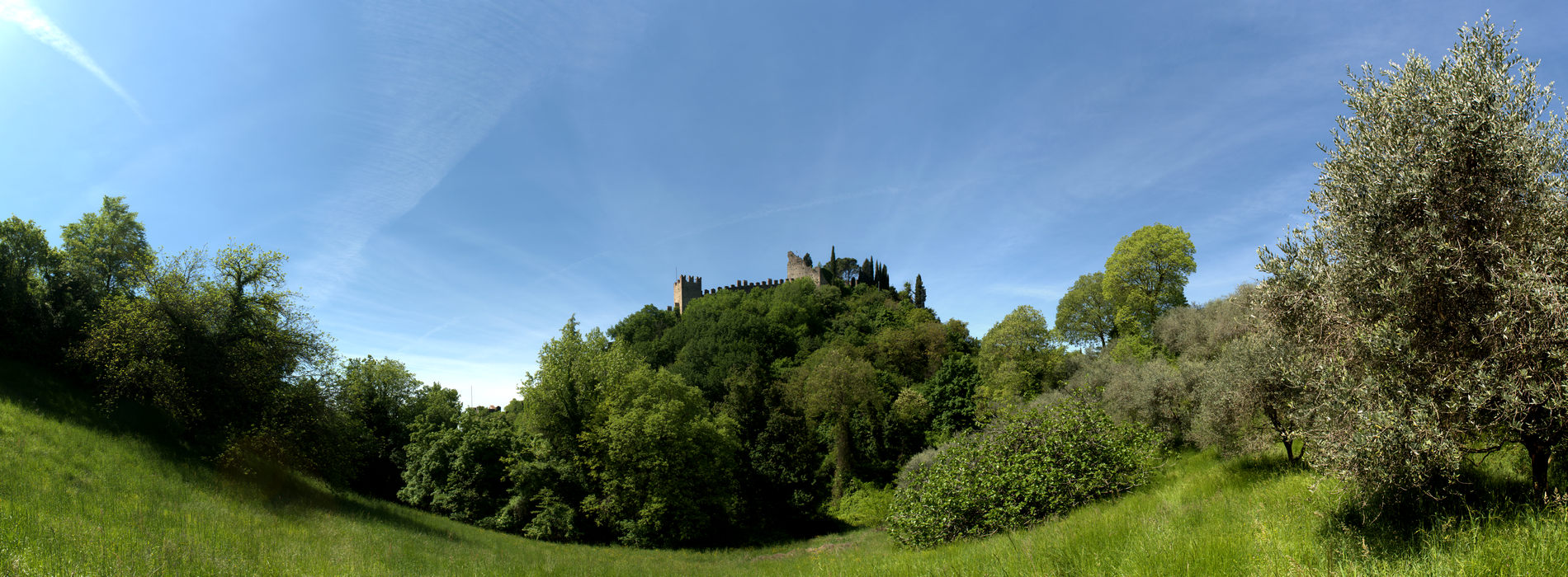 Castello Superiore di Marostica dal Colle Pauso