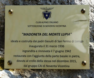 Monti Berici Val Liona - capitello della Madonna del monte Lupia