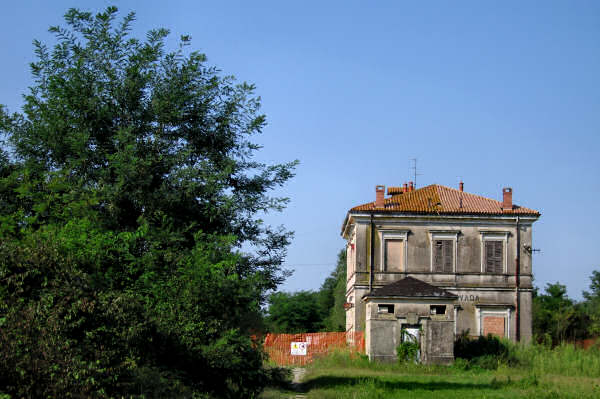 Badoere di Morgano, Treviso, ex ferrovia militare Ostiglia