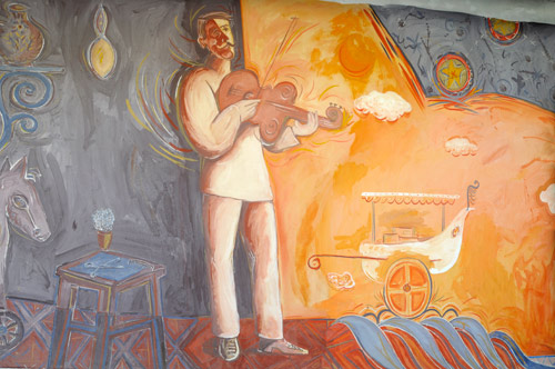 Murales di Cibiana - R.Pauletta - Al Barbier
