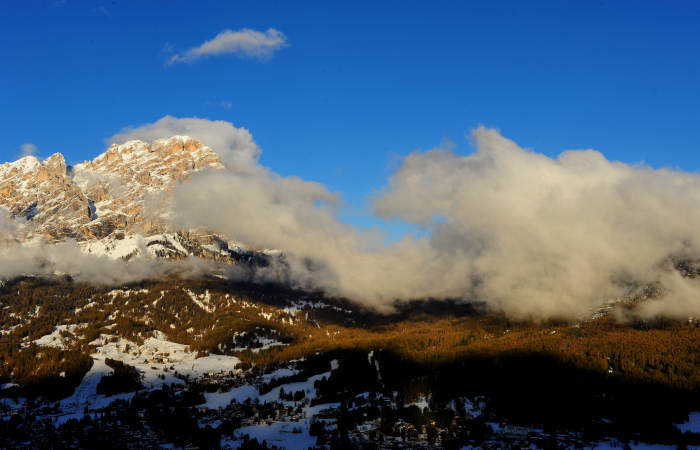 la conca di Cortina d'Ampezzo, Belluno Dolomiti