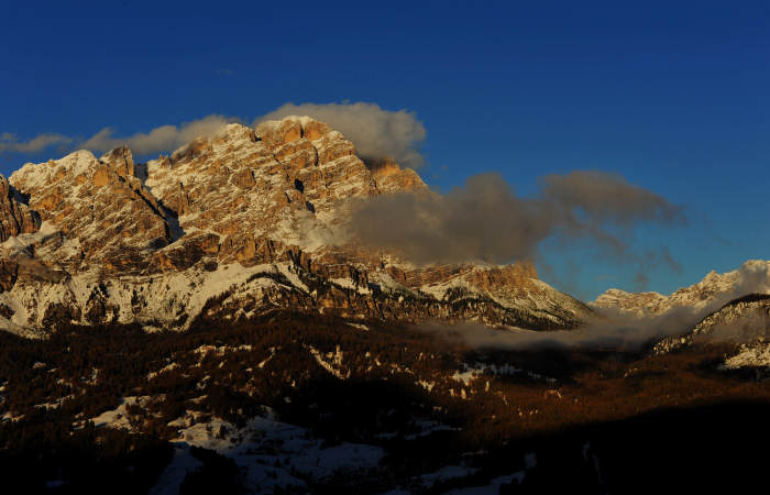 la conca di Cortina d'Ampezzo, Belluno Dolomiti