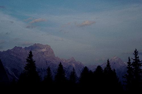 foto varie nelle Dolomiti ampezzane