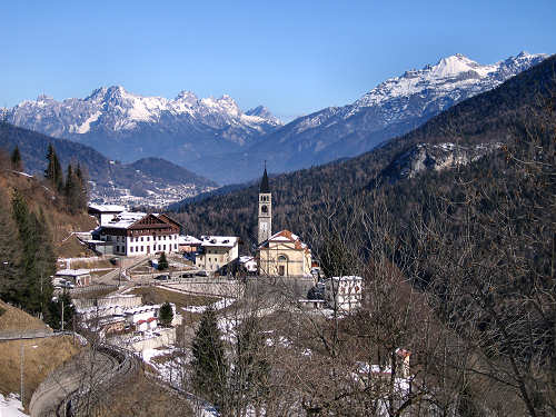 Cibiana di Cadore, il paese dei Murales