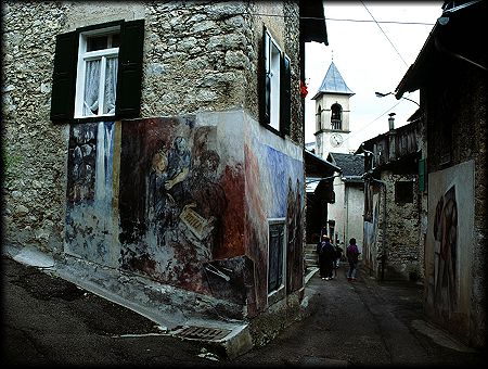 Murales a Cibiana di Cadore