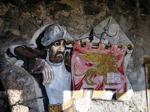 Cibiana di Cadore, i murales di Cibiana