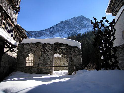 Cibiana di Cadore, i murales di Cibiana