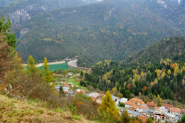 Pieve di Cadore, parco Roccolo monte Rico monte Castello