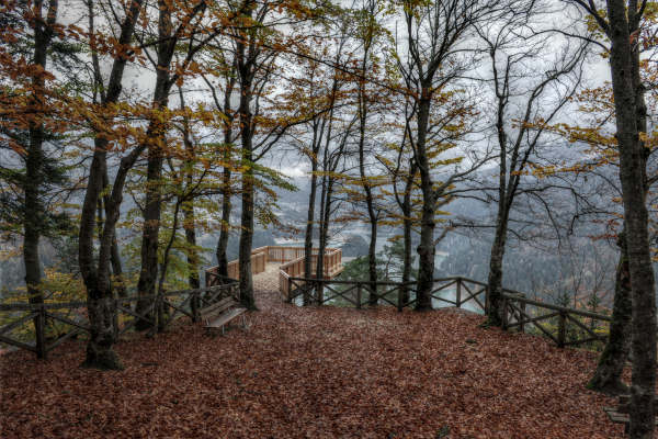 Pieve di Cadore, parco Roccolo monte Rico monte Castello