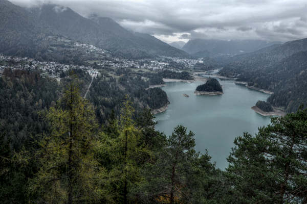 Pieve di Cadore, parco Roccolo monte Rico monte Castello