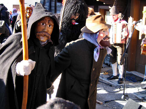 maschere del carnevale di Sappada