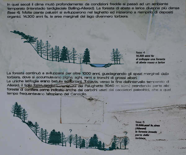 Palughet, Cansiglio, geologia e preistoria