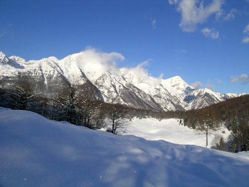 sentiero delle malghe al Piancavallo