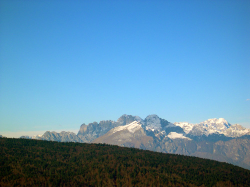 la Schiara dal Cansiglio