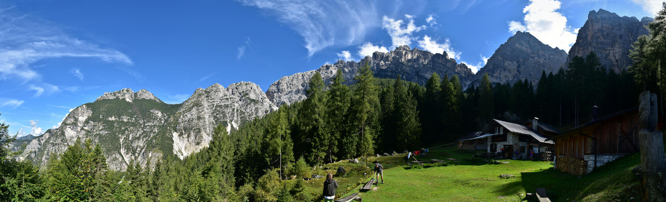 rifugio Casera Bosconero, Val di Zoldo, Dolomiti