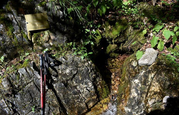 Val di Zoldo - sentiero salita al rifugio Casera Bosconero dal lago di Pontesei