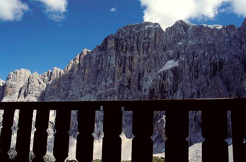 Civetta dalla terrazza del Tissi