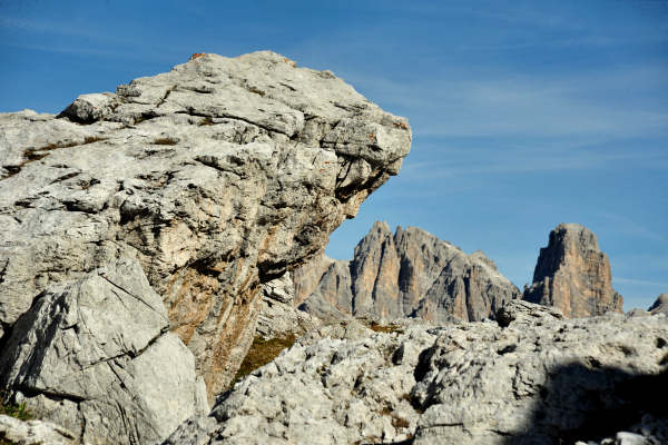 escursuibe Falzarego, Averau, Nuvolau, Cinque Torri