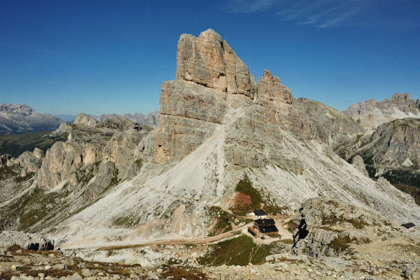 escursuibe Falzarego, Averau, Nuvolau, Cinque Torri