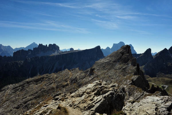 escursuibe Falzarego, Averau, Nuvolau, Cinque Torri