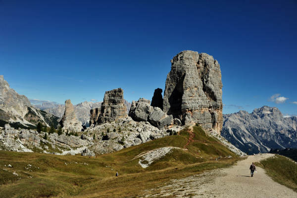 escursuibe Falzarego, Averau, Nuvolau, Cinque Torri