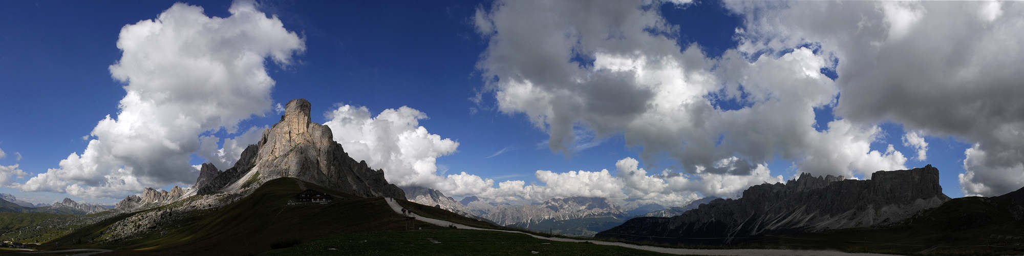 Dolomiti, passo Giau gruppo del Pelmo