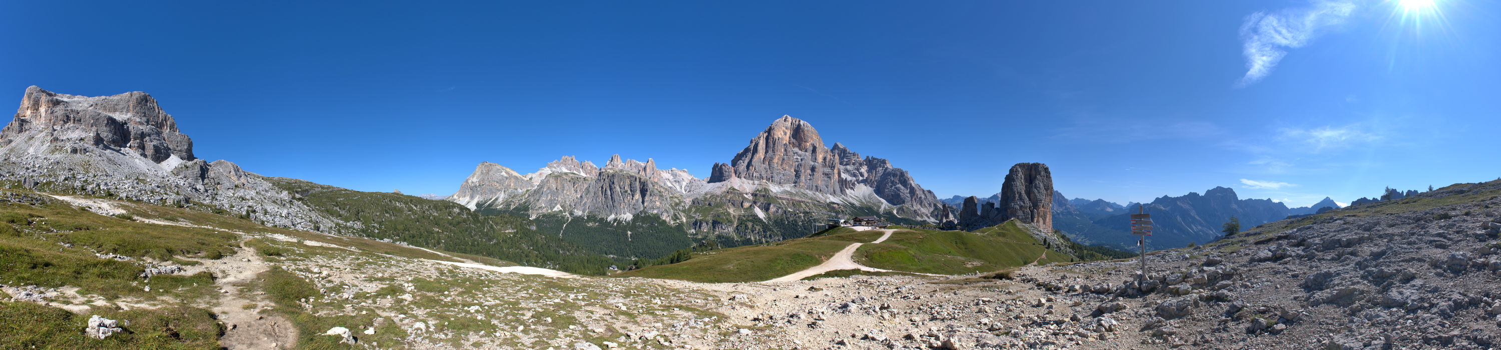 Settore Averau Nuvolau Cinque Torri delle Dolomiti d'Ampezzo