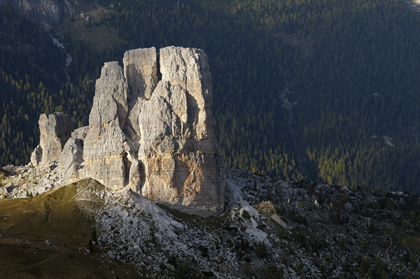 Dolomiti, fotografie panoramiche dal rifugio Nuvolau