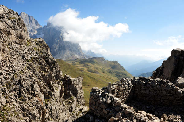 Trekking del Cristo Pensante, passo Rolle