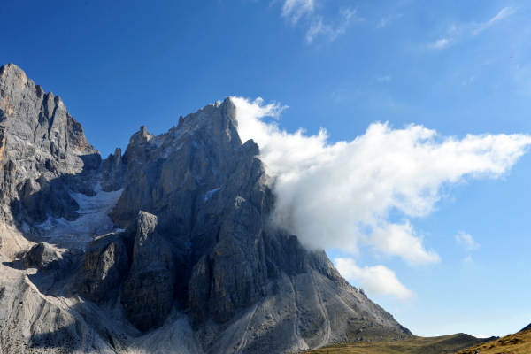 Trekking del Cristo Pensante, passo Rolle