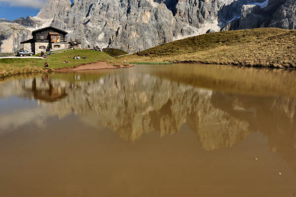 Trekking del Cristo Pensante, passo Rolle