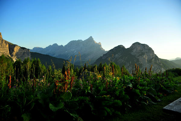 fotografie di panorami dai pressi del monte Pelmo, nelle Dolomiti