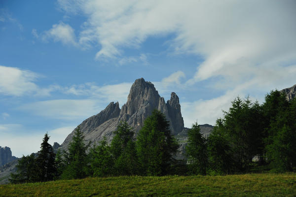 fotografie di panorami dai pressi del monte Pelmo, nelle Dolomiti