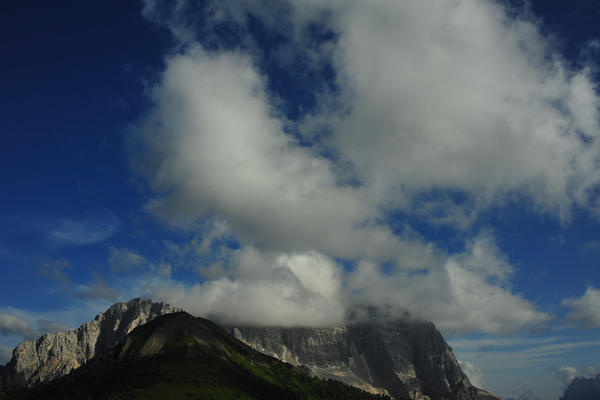 fotografie di panorami dai pressi del monte Pelmo, nelle Dolomiti
