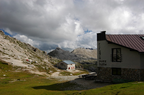 rifugio Puez, Dolomiti
